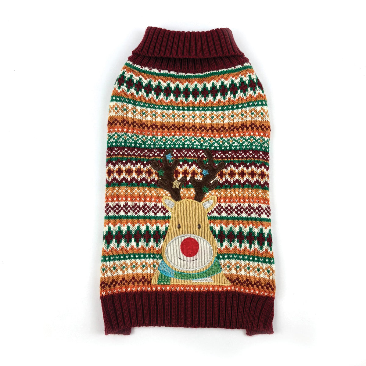 Happy Pet Reindeer Grandad Sweater