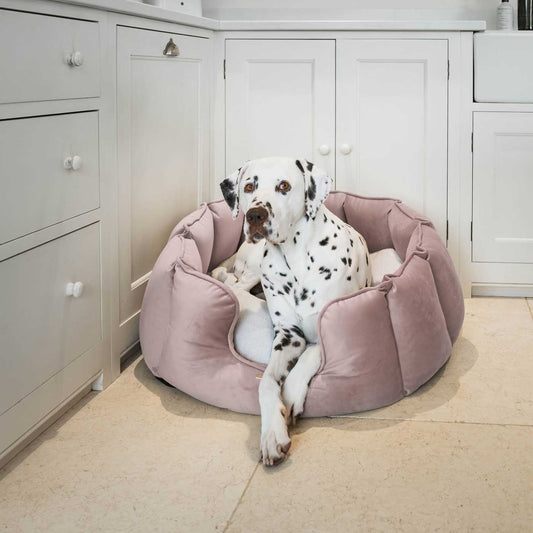 High Wall Bed With Removable Covers in Blossom Velvet