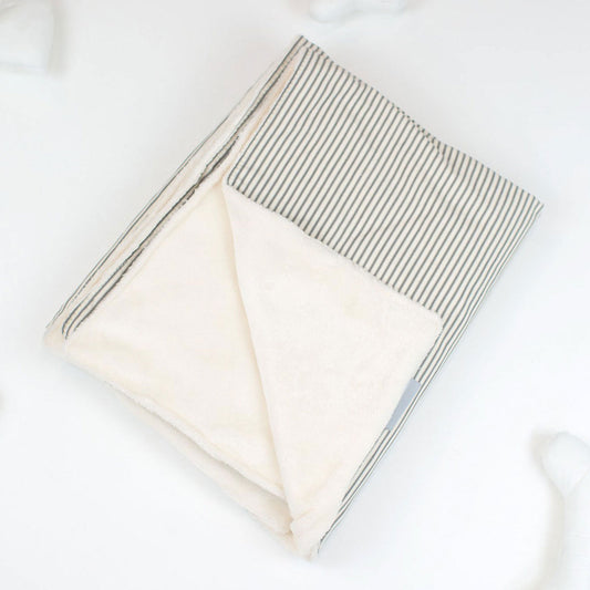 Cat & Kitten Blanket in Regency Stripe