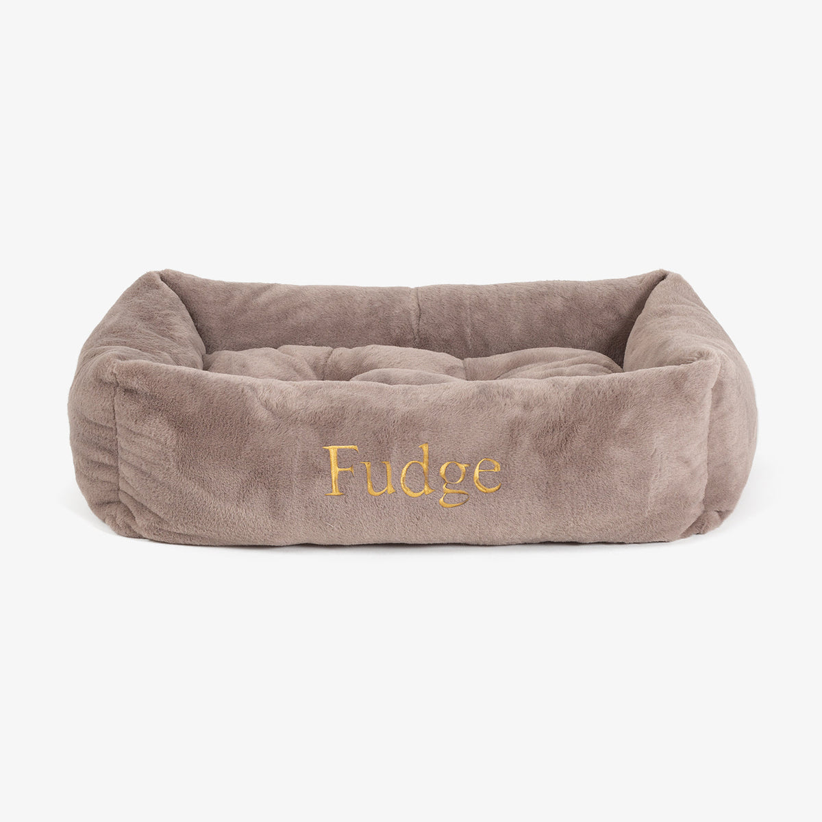 Cosy & Calming Puppy Crate Bed With Removable Covers in Calming Anti-Anxiety Fawn Faux Fur, view 12
