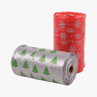 120 Xmas Poop Bags, view 2