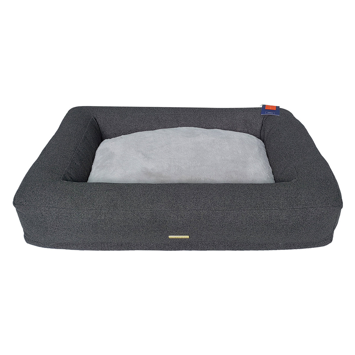 Comfort Cube Dog Bed in Anthracite, view 6