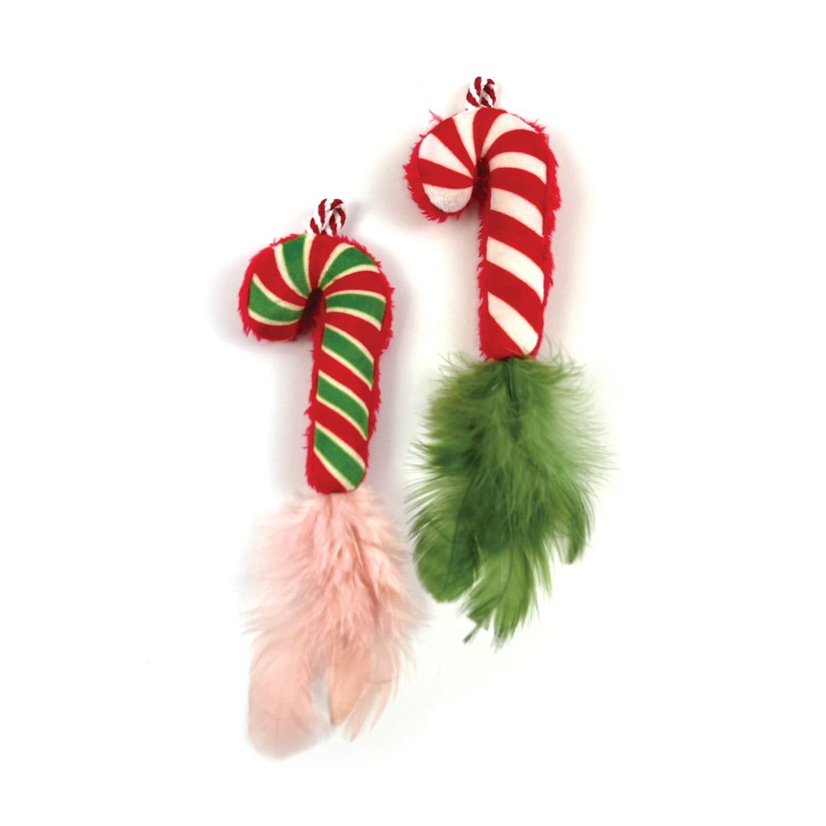 Happy Pet Candy Canes Cat Toy 2pk