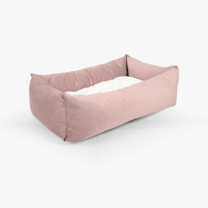 Cosy & Calming Puppy Crate Bed With Removable Covers In Blossom Velvet, view 6
