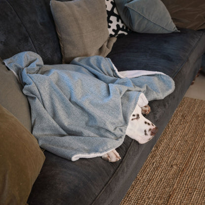 Dog & Puppy Blanket in Inchmurrin Iceberg, view 2
