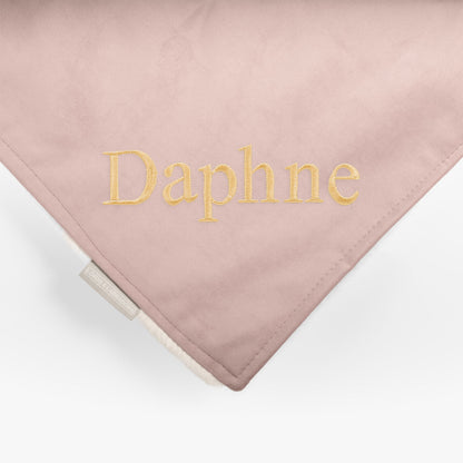 Dog & Puppy Blanket in Blossom Velvet, view 7