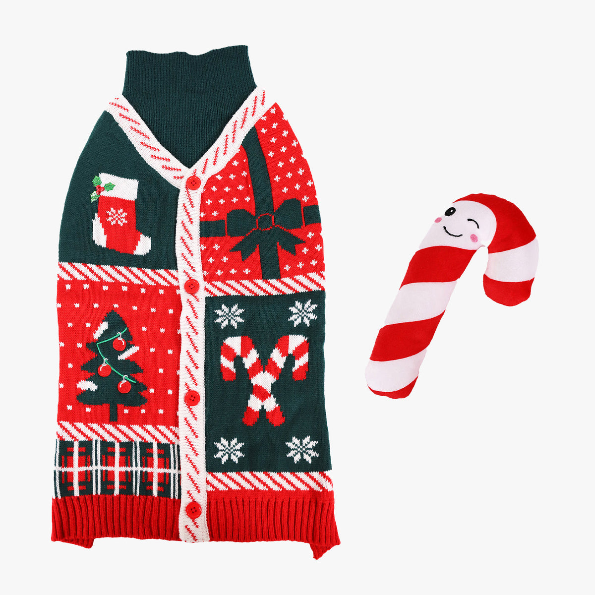 Candy Cane Christmas Gift Box, view 6