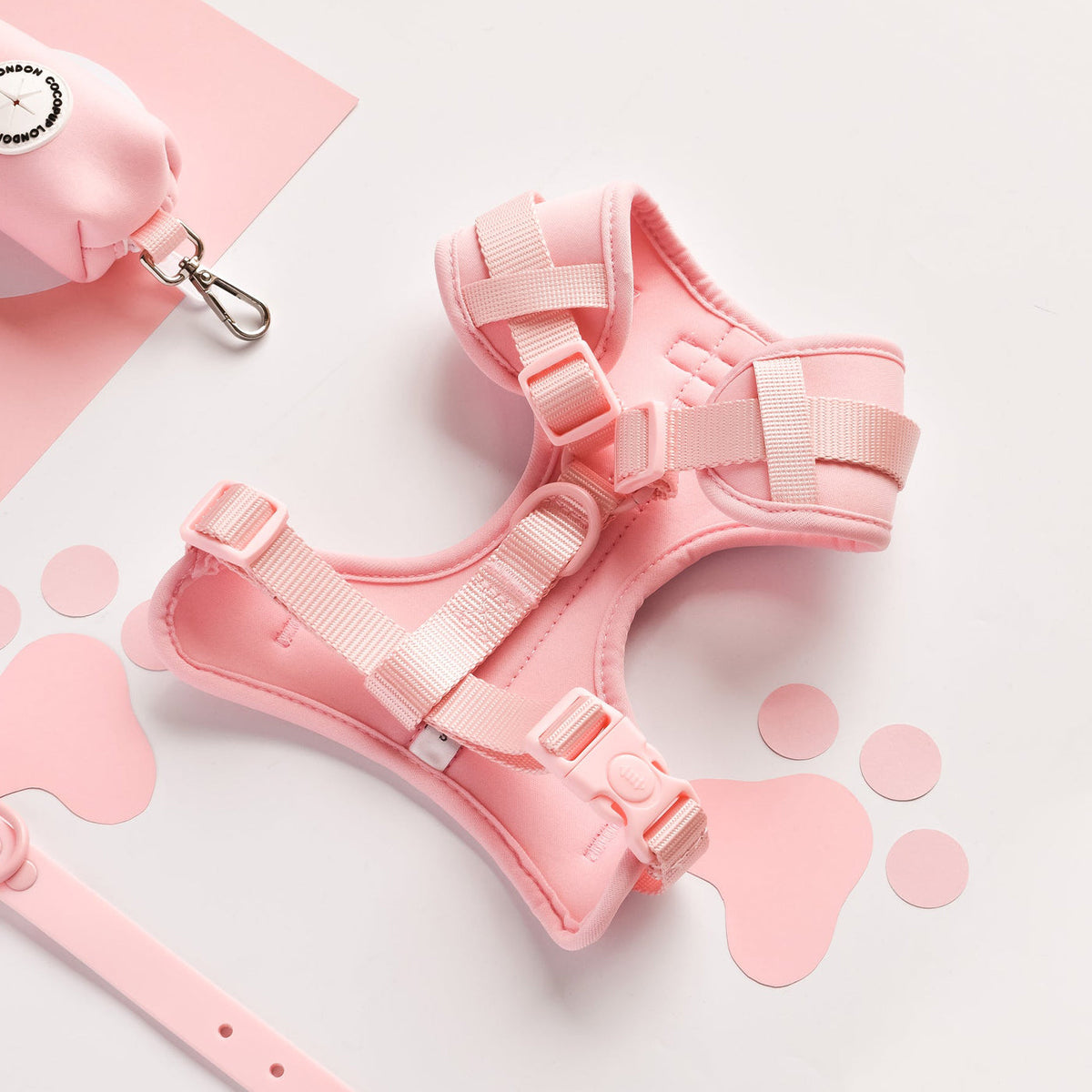 Cocopup London Candyfloss NAKD Adjustable Harness, view 3
