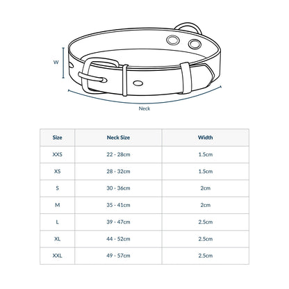 Essentials Twill Dog Collar in Slate, view 2