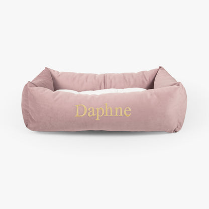 Cosy & Calming Puppy Crate Bed With Removable Covers In Blossom Velvet, view 10