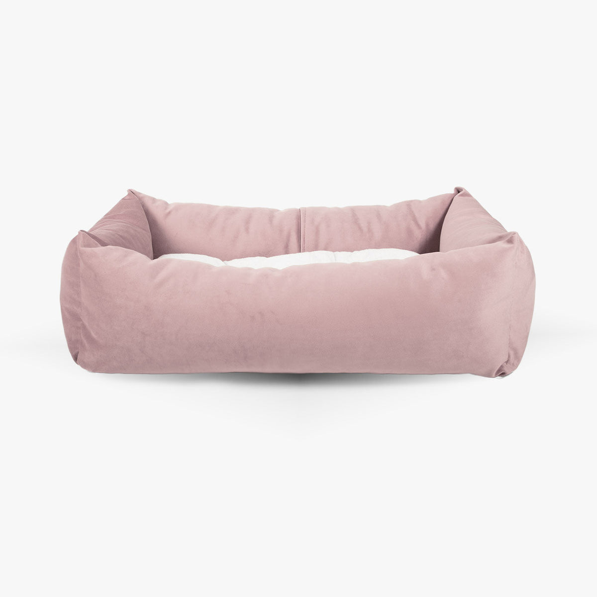 Cosy & Calming Puppy Crate Bed With Removable Covers In Blossom Velvet, view 8