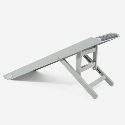 Grey Wooden Pet Ramp, view 8
