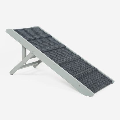 Grey Wooden Pet Ramp, view 4