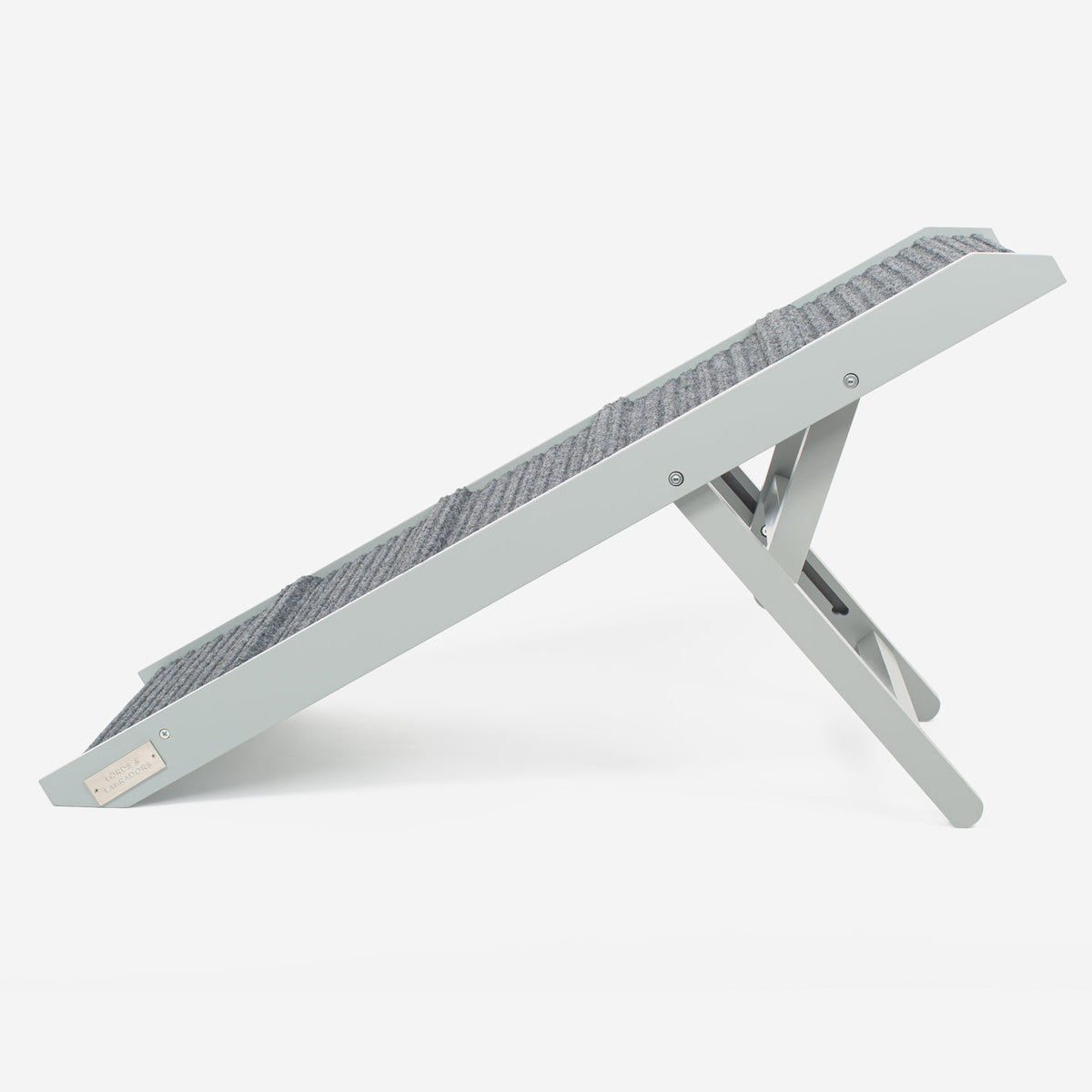 Grey Wooden Pet Ramp, view 5