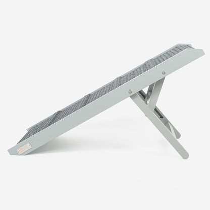Grey Wooden Pet Ramp, view 5