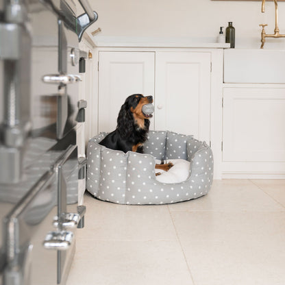 High Wall Bed With Removable Covers in Grey Spot, view 5