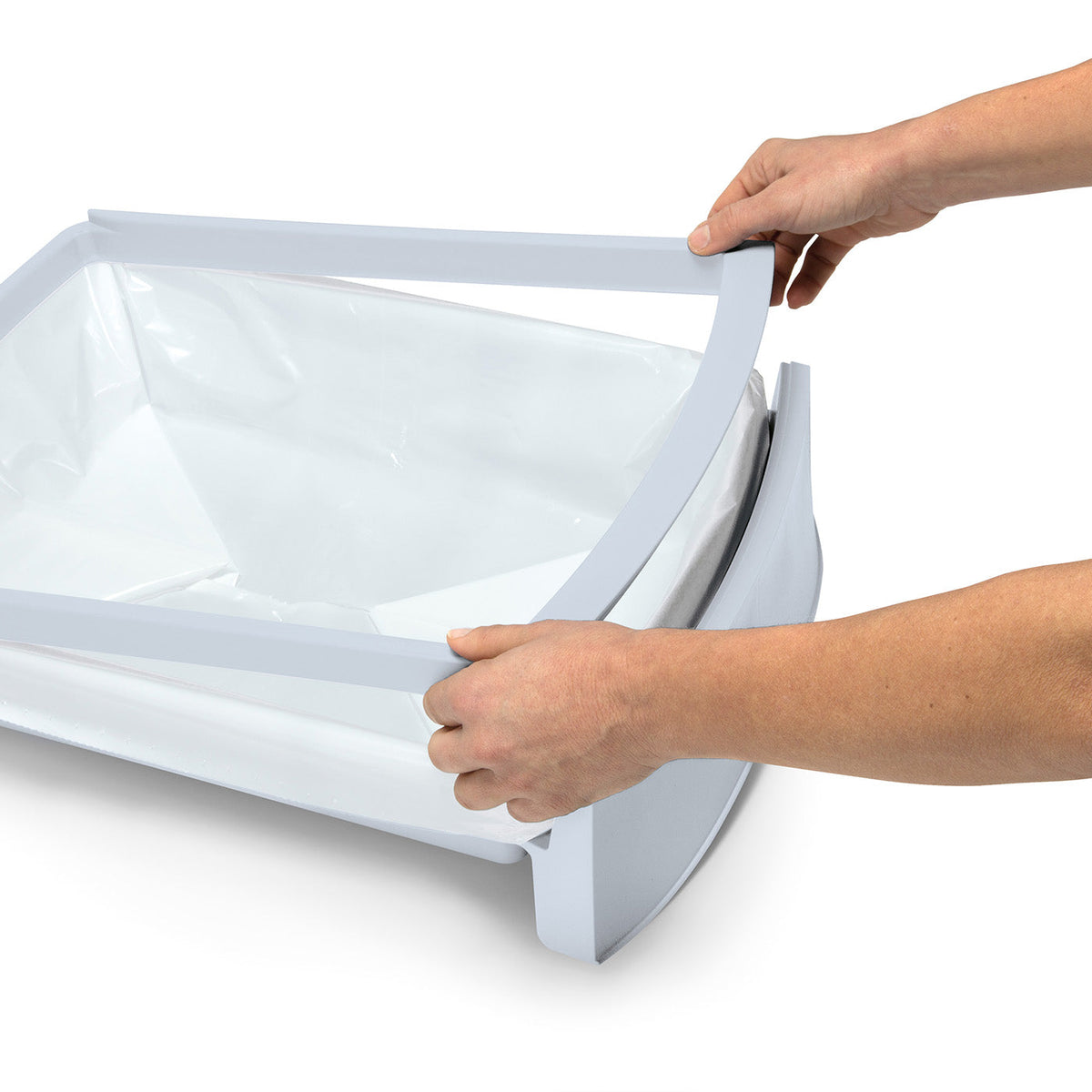 IMAC Frida Top Entry Litter Box Blue, view 5
