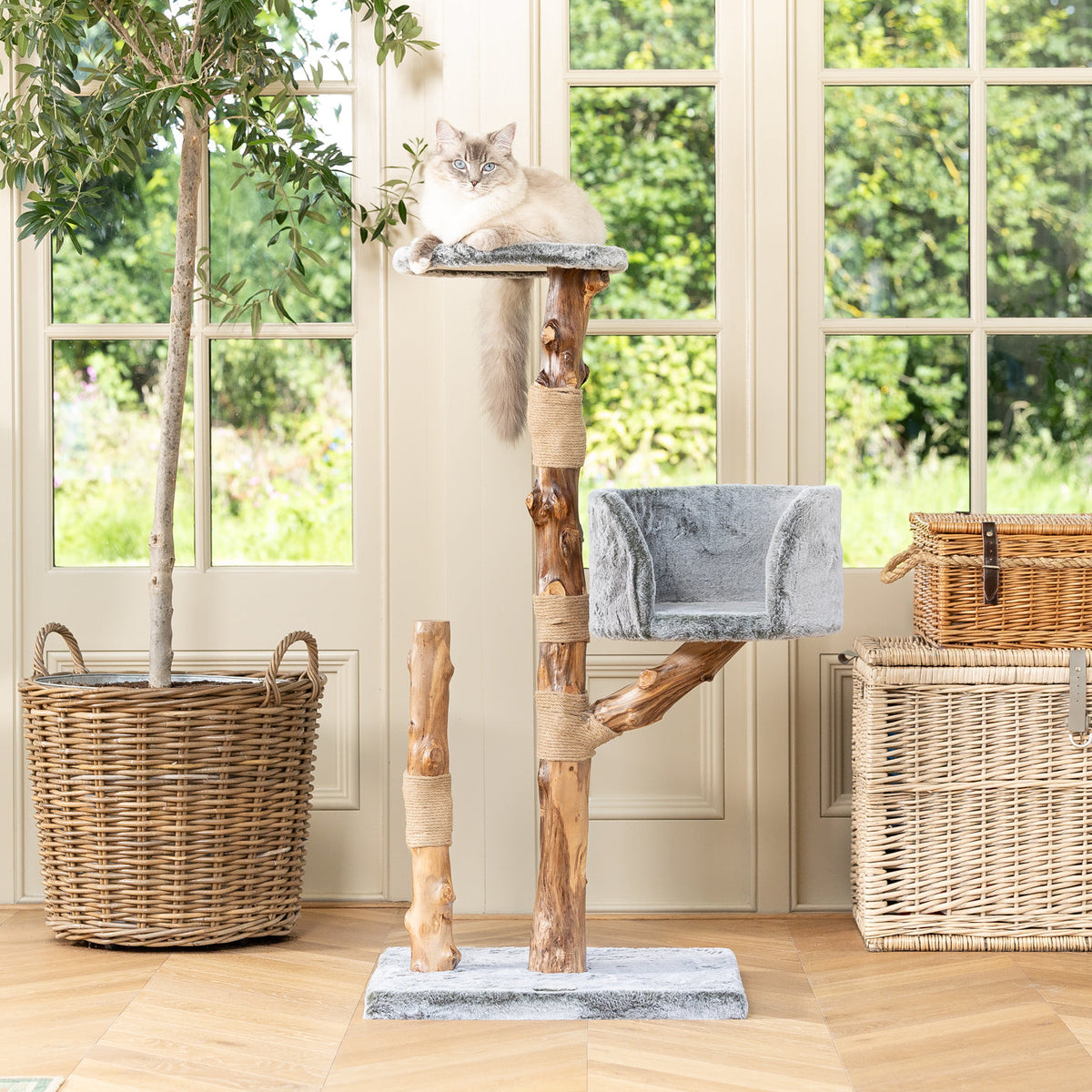 Back to Nature The Trio Cat Scratch Tree, view 3