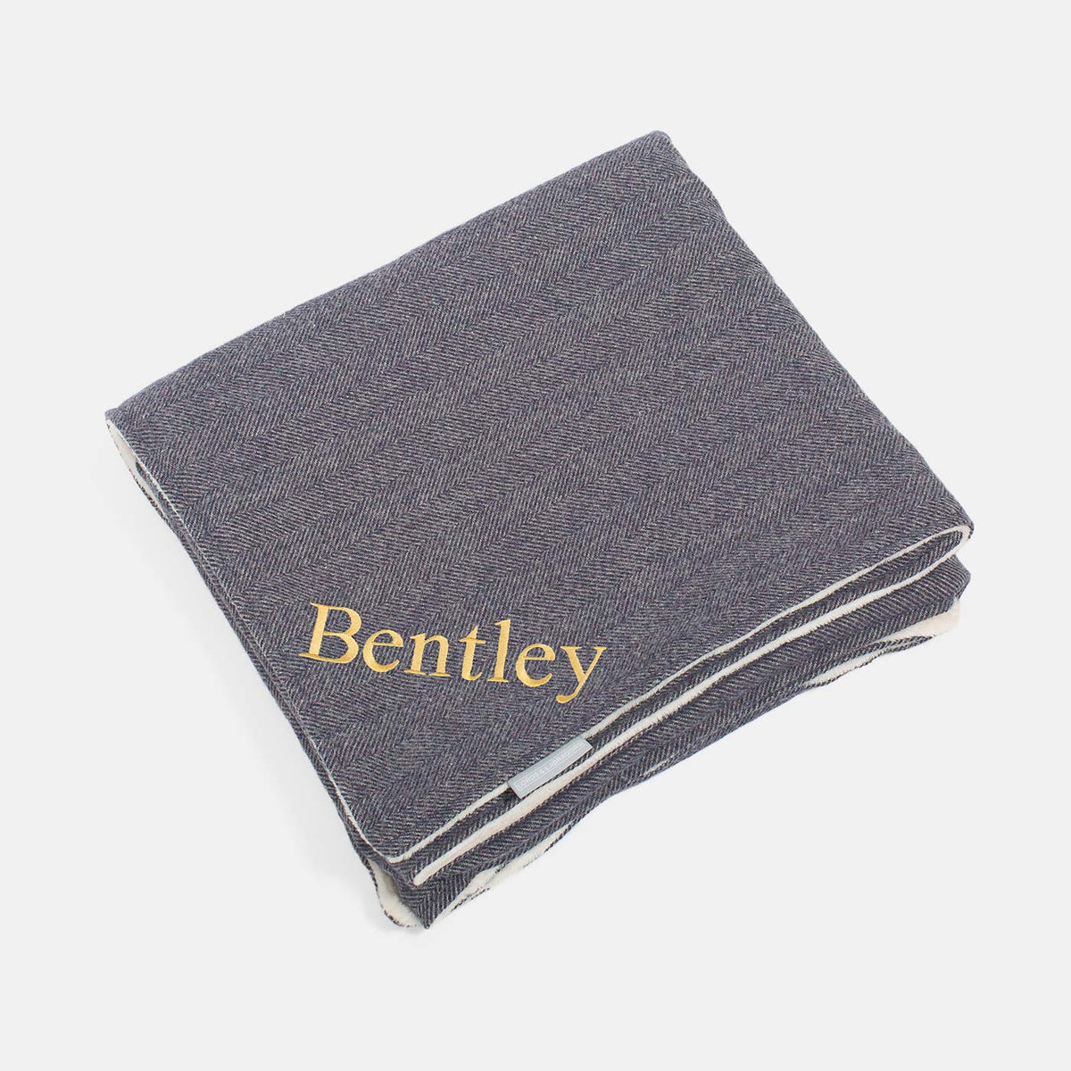 Dog & Puppy Blanket in Herringbone Tweed, view 5