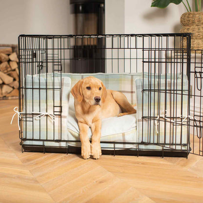 Dog Crate Bumper in Balmoral Duck Egg, view 4