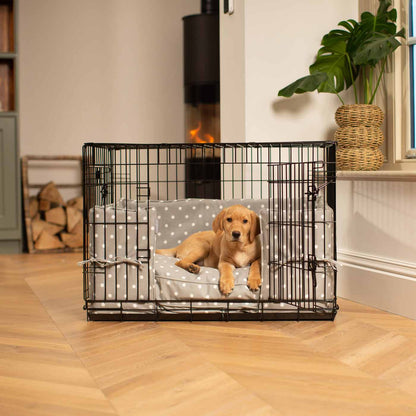 Dog Crate Bumper in Grey Spot, view 5