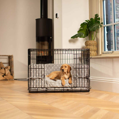 Dog Crate Bumper in Grey Spot, view 4