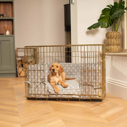 Dog Crate Bumper in Grey Spot, view 6