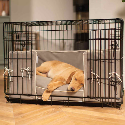 Dog Crate Bumper in Savanna Stone, view 4