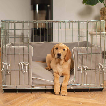Dog Crate Bumper in Savanna Stone, view 6