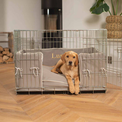 Dog Crate Bumper in Savanna Stone, view 9
