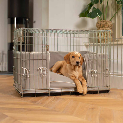 Dog Crate Bumper in Savanna Stone, view 7