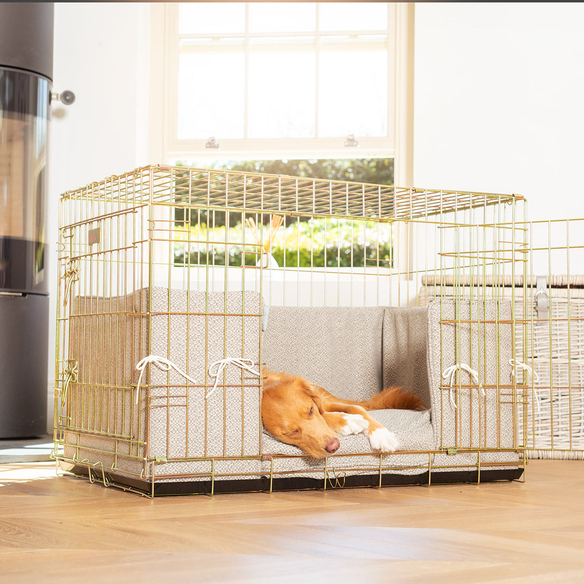 Dog Crate Bumper in Essentials Herdwick Sandstone, view 6