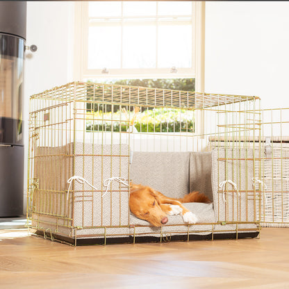 Dog Crate Bumper in Essentials Herdwick Sandstone, view 6
