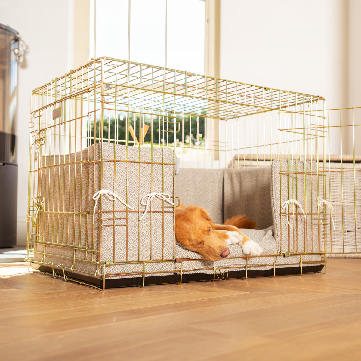 Dog Crate Bumper in Essentials Herdwick Sandstone, view 7