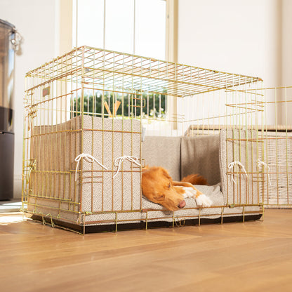 Dog Crate Bumper in Essentials Herdwick Sandstone, view 7