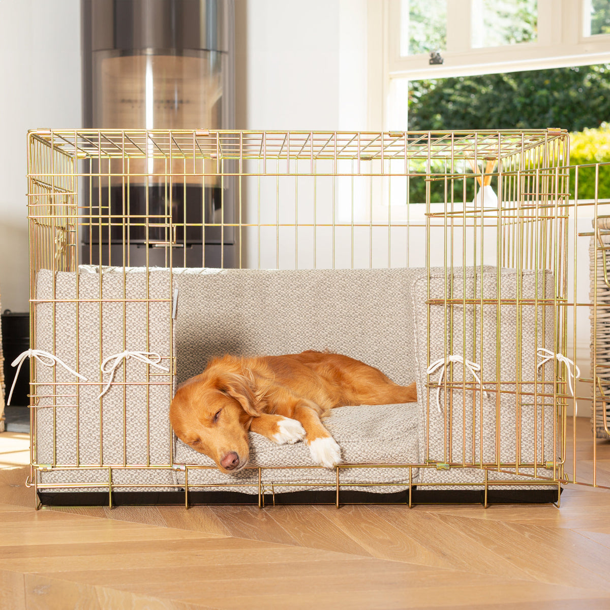 Dog Crate Bumper in Essentials Herdwick Pebble, view 5