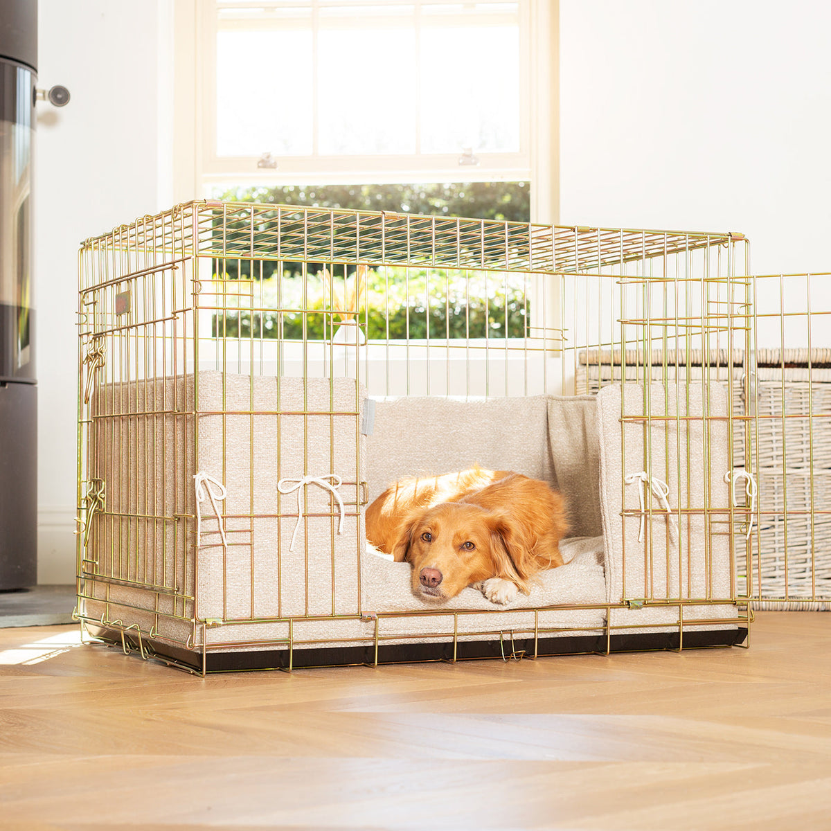 Dog Crate Bumper in Essentials Herdwick Sandstone, view 10
