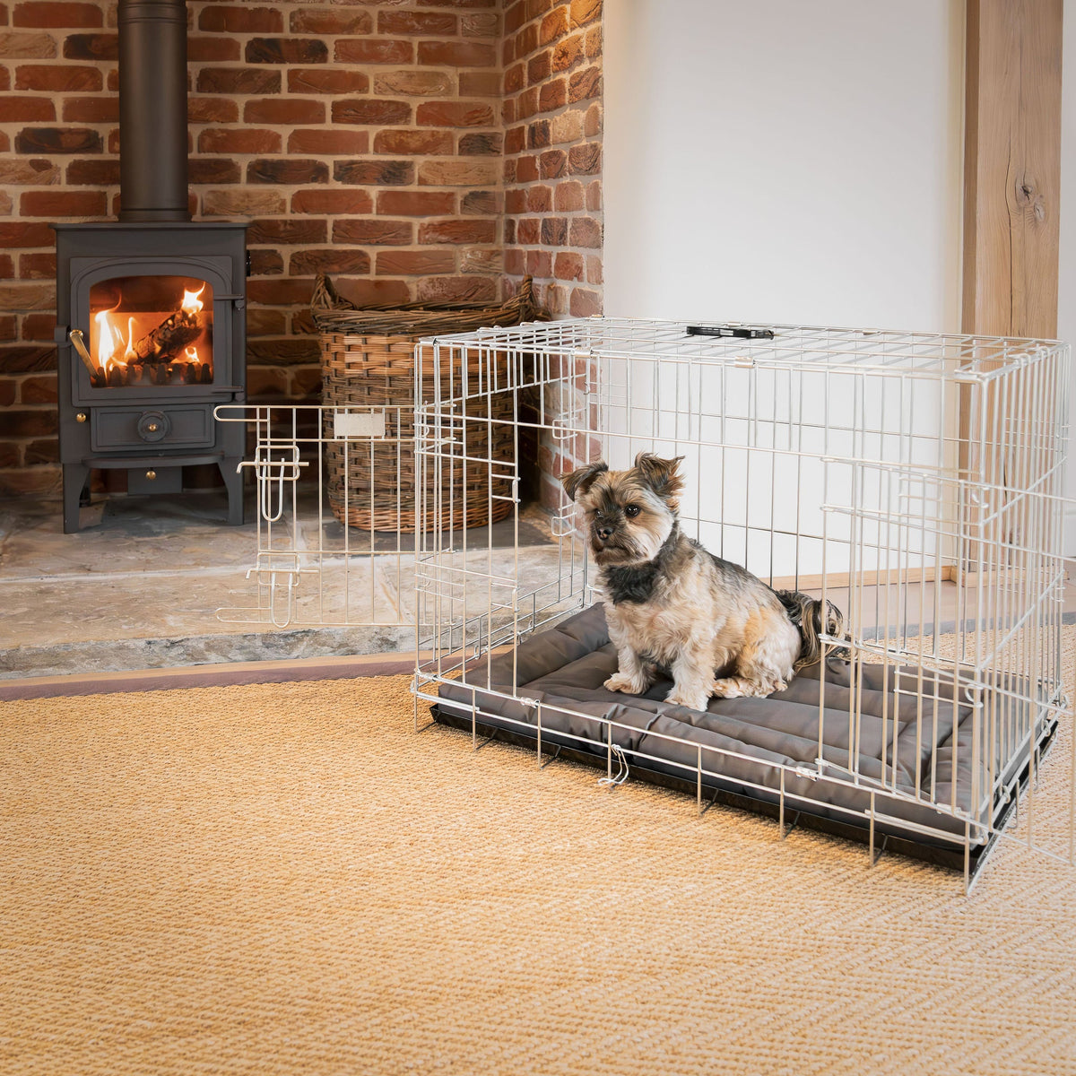 Dog Crate Mat in Fresh Earth, view 3