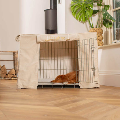 Dog Crate Cover In Savanna Bone, view 12
