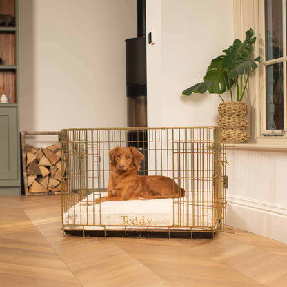 Dog Cushion in Ivory Bouclé, view 4