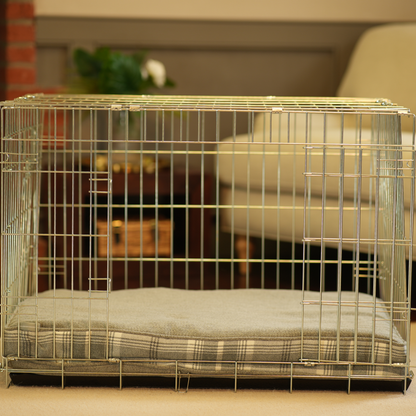 Dog Cushion in Balmoral Dove Grey Tweed, view 15