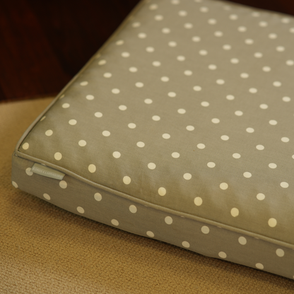 Dog Cushion in Grey Spot, view 20