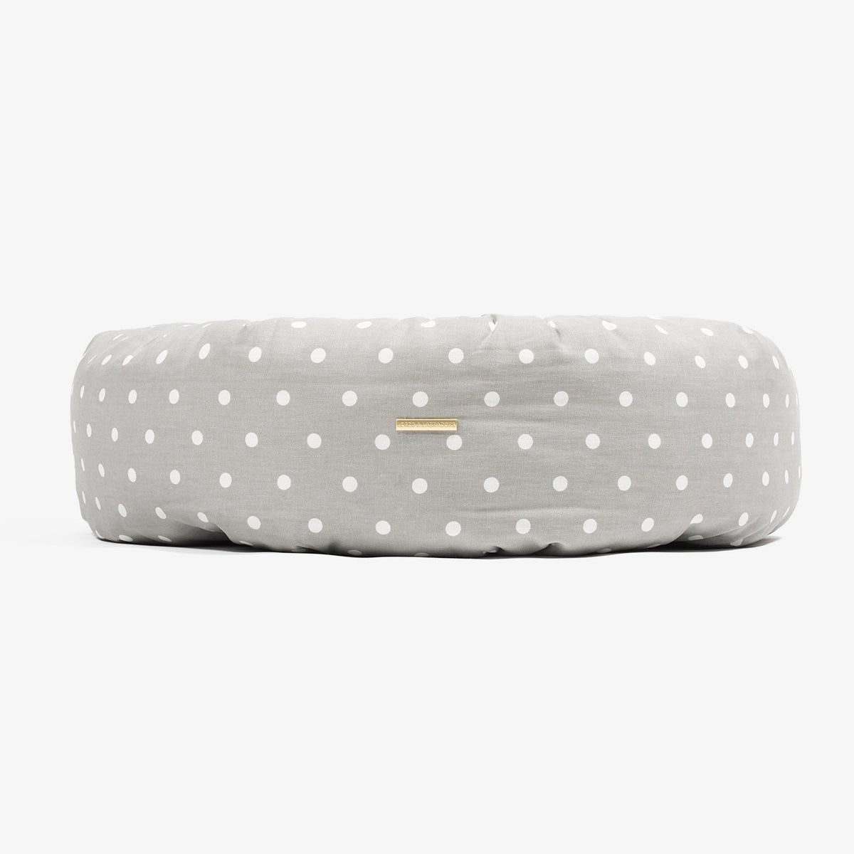 Donut Bed With Removable Covers in Grey Spot, view 5
