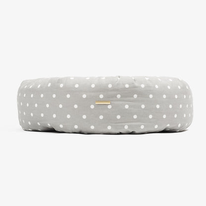 Donut Bed With Removable Covers in Grey Spot, view 5