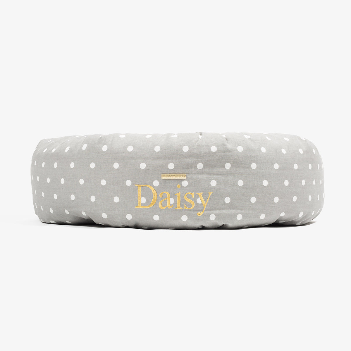 Donut Bed With Removable Covers in Grey Spot, view 8