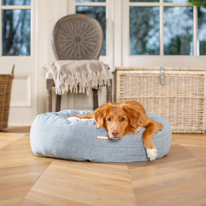 Donut Bed With Removable Covers in Inchmurrin Iceberg, view 5