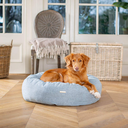 Donut Bed With Removable Covers in Inchmurrin Iceberg