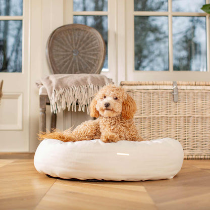 Donut Bed With Removable Covers in Savanna Bone, view 7
