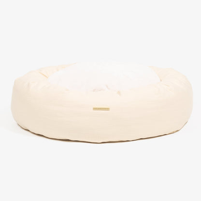 Donut Bed With Removable Covers in Savanna Bone, view 8