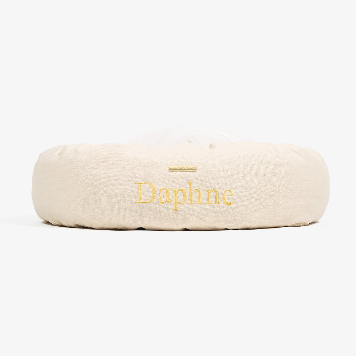 Donut Bed With Removable Covers in Savanna Bone, view 11
